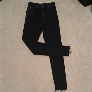 Zara Black Skinny Jeans Classic Denim